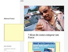 Tablet Screenshot of manualfusca.com.br